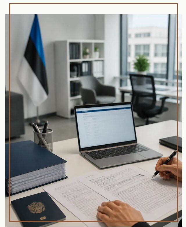 Оформление ВНЖ в Эстонии для переезда и легального проживания в Шелехове
